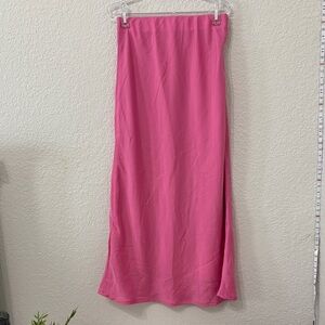 Princess Polly Vibrant Pink Midi Skirt